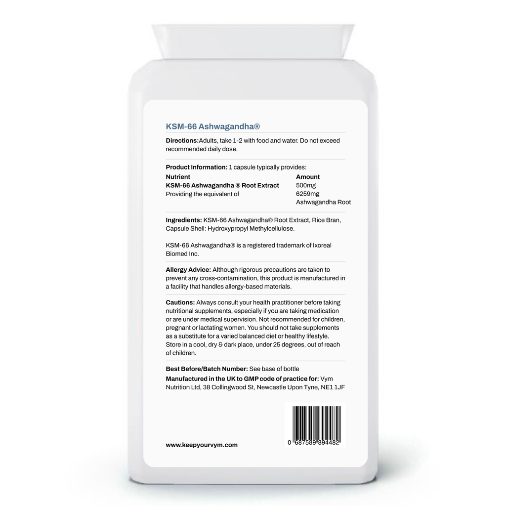 Ashwagandha KSM-66® 500mg