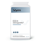 Vym Ashwagandha KSM-66® 500mg capsules, 90-count, for daytime recovery past 50
