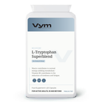 Vym L-Tryptophan Superblend capsules with magnesium, B6 and calming botanicals