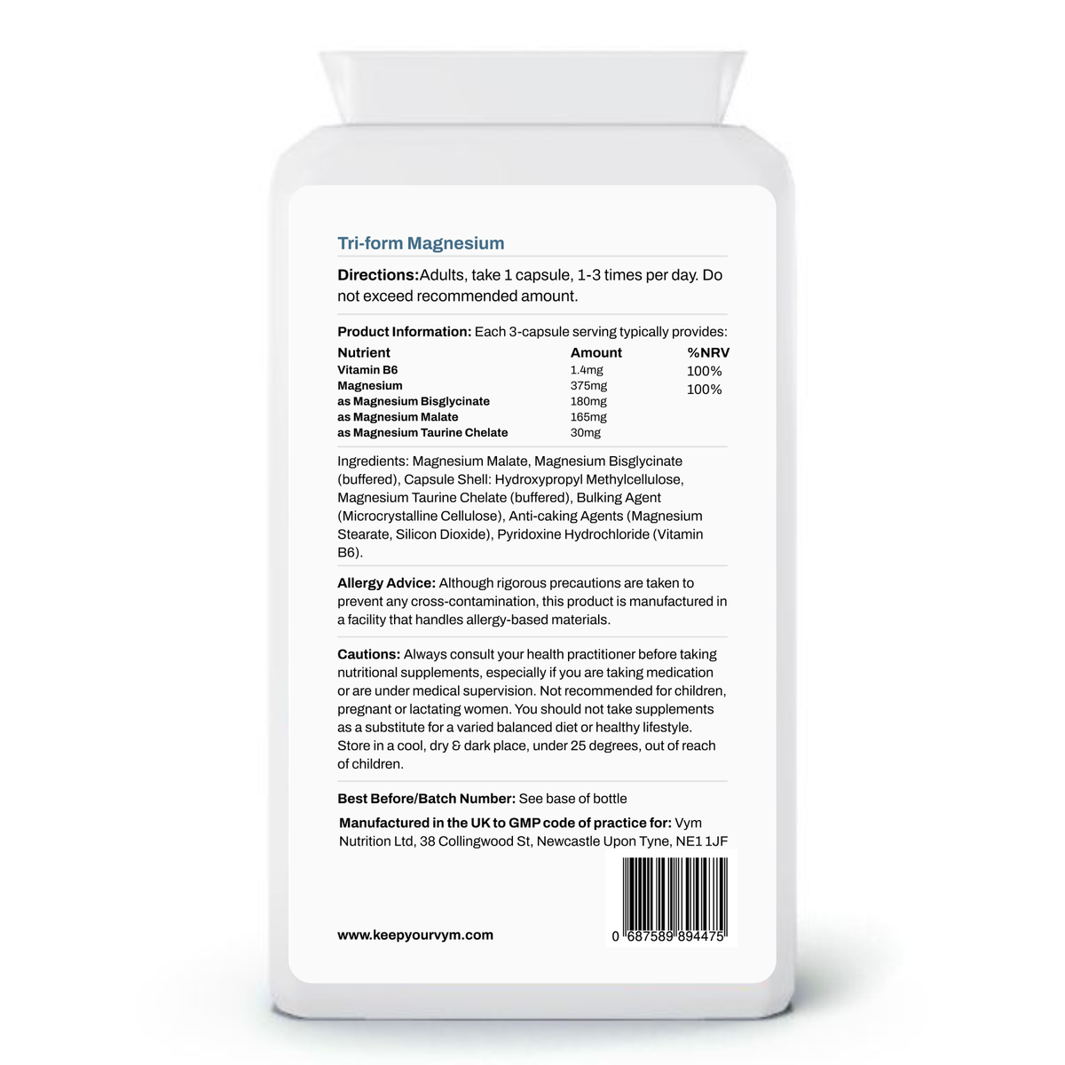 Tri-Form Magnesium