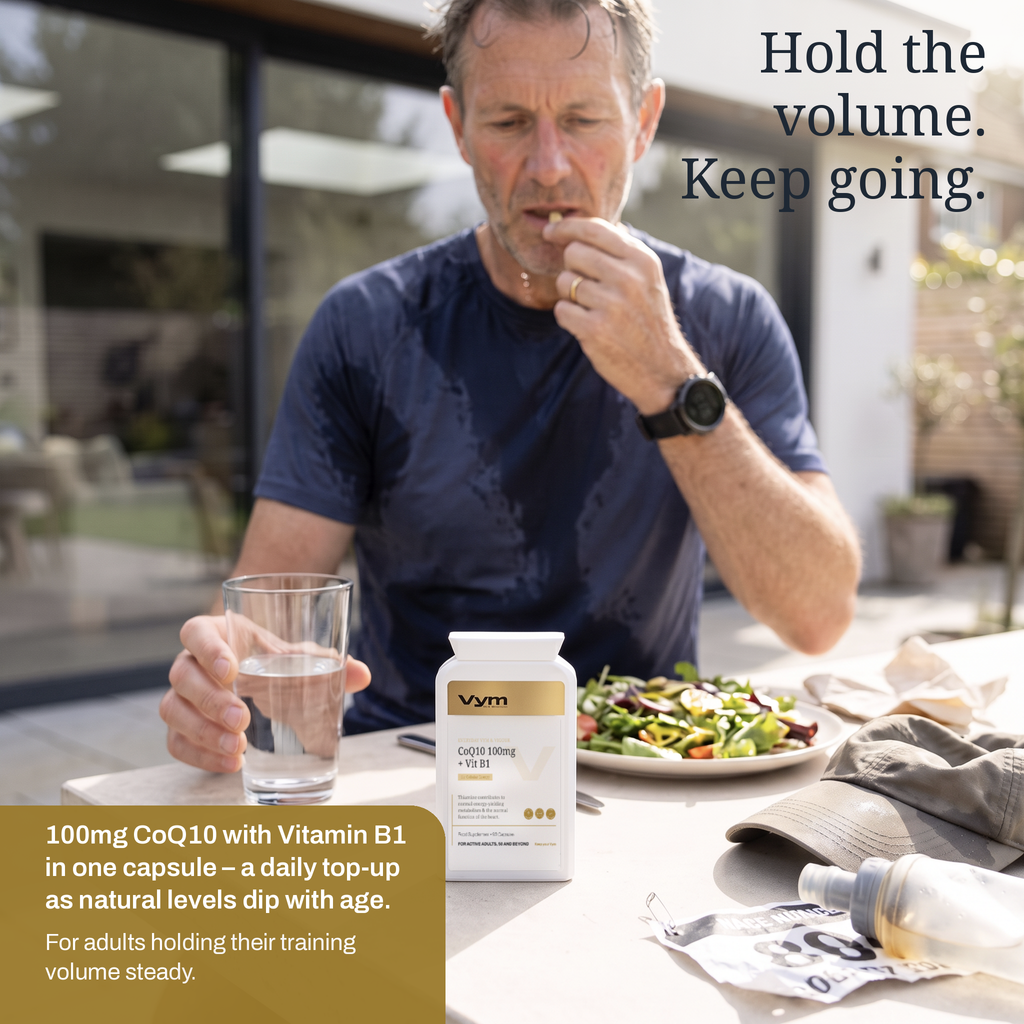 CoQ10 100mg + Vit B1