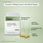 Turmeric 500mg Extract with Black Pepper